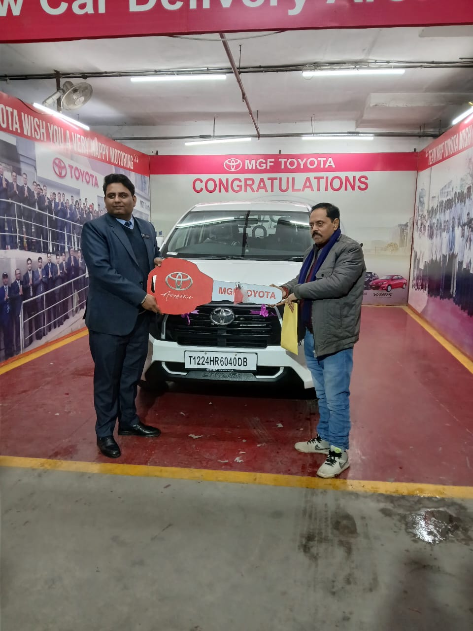 New Car Delivery - Pramod Kumar Rai